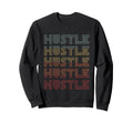 Hustle Repeat Funk Disco 1970S 90S Sweatshirt - Trendy Graphic Men Women - T-Shirt, Sweatshirt, Hoodie