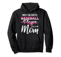 My Favorite Baseball Player Calls Me Mom Hoodie - Graphic Print for Adults - T-Shirt, Sweatshirt, Hoodie