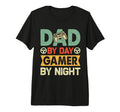 Dad Day Gamer Night Funny Fathers Day T-Shirt - Custom Art Print Men Women - T-Shirt, Sweatshirt, Hoodie