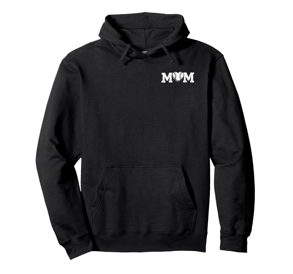 2 Sided Baseball Senior Mom 2026 Final Hoodie - Minimalist Print Unisex - T-Shirt, Sweatshirt, Hoodie