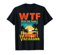 Sunset Wtf Family Vacation Matching T-Shirt - Aesthetic Graphic for Adults - T-Shirt, Sweatshirt, Hoodie