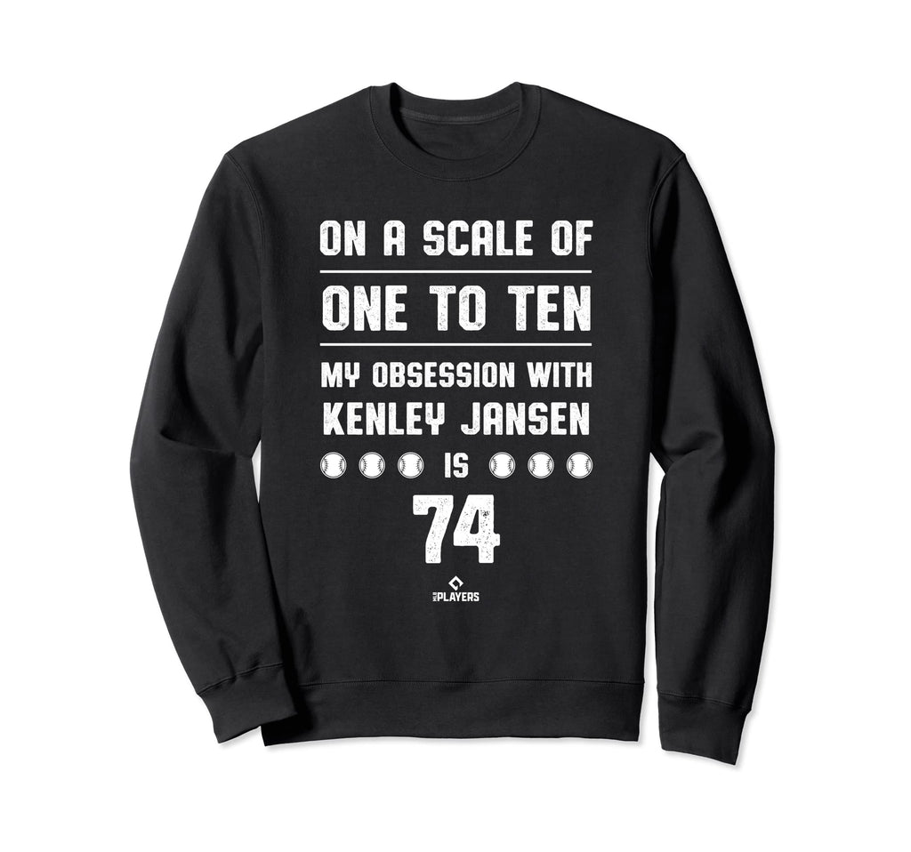 Kenley Jansen Obsession Los Angeles Sweatshirt - Graphic Print Unisex - T-Shirt, Sweatshirt, Hoodie