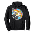 Banana Milk Surfing Kanagawa Wave Hoodie - Aesthetic Graphic Men Women - T-Shirt, Sweatshirt, Hoodie