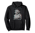 Lifes Glitch Vaporwave 80S 90S Aesthetic Hoodie - Unique Graphic Men Women - T-Shirt, Sweatshirt, Hoodie