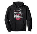 Im Not Yelling Im Just Football Mom Hoodie - Fun Novelty Design Unisex - T-Shirt, Sweatshirt, Hoodie