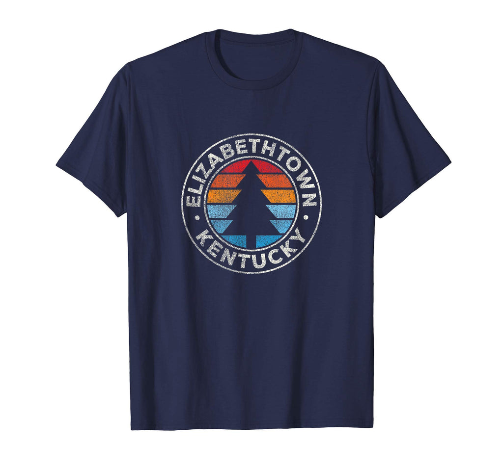 Elizabethtown Kentucky Ky 70S T-Shirt - Minimalist Print Men Women - T-Shirt, Sweatshirt, Hoodie