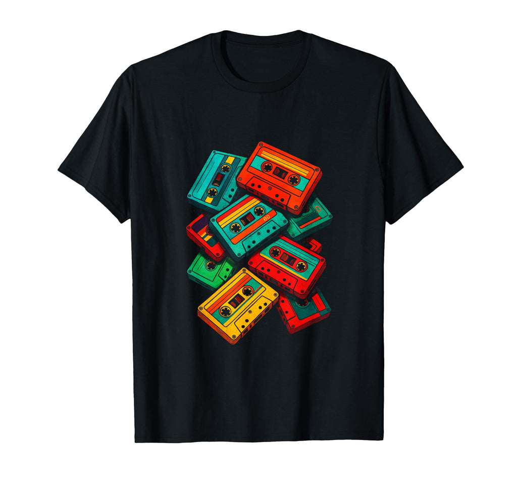 Mixtapes 80S 90S Cassette Tapes T-Shirt - Graphic Print Unisex - T-Shirt, Sweatshirt, Hoodie