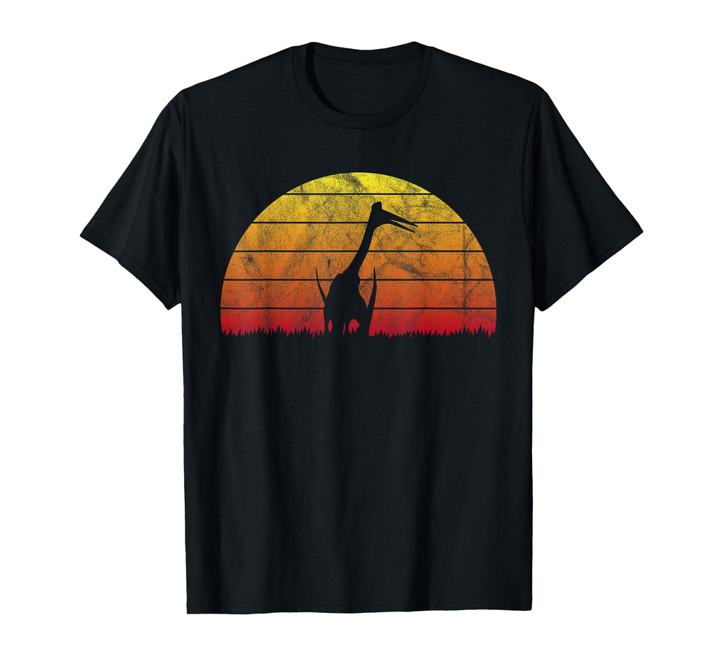 Quetzalcoatlus Dinosaur Summer Sunset T-Shirt - Graphic Print for Adults - T-Shirt, Sweatshirt, Hoodie