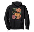Flowers Boho Floral Garden Flower Hoodie - Custom Art Print Unisex - T-Shirt, Sweatshirt, Hoodie