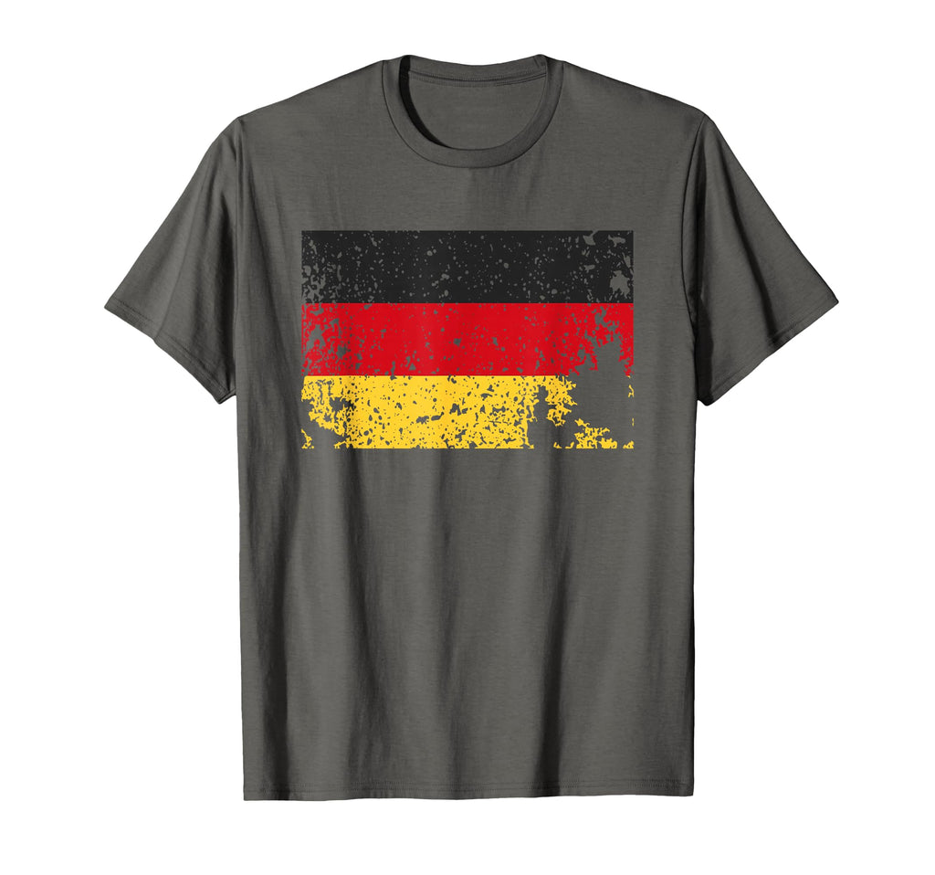 Germany Flag Worn Distressed Grunge T-Shirt - Streetwear Style Unisex - T-Shirt, Sweatshirt, Hoodie