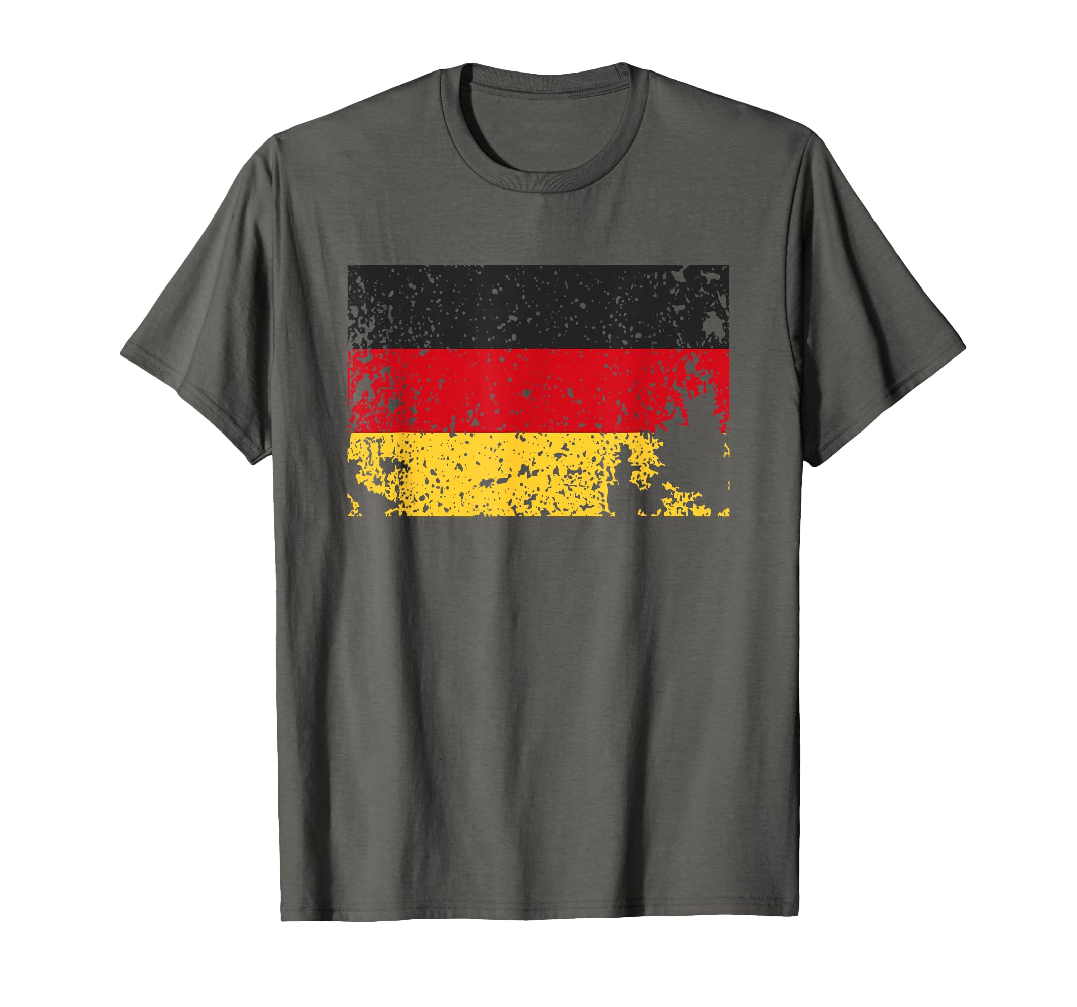 Germany Flag Worn Distressed Grunge T-Shirt - Streetwear Style Unisex - T-Shirt, Sweatshirt, Hoodie