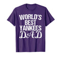 Yankees North Worlds Best Dad Hs T-Shirt - Custom Art Print Men Women - T-Shirt, Sweatshirt, Hoodie