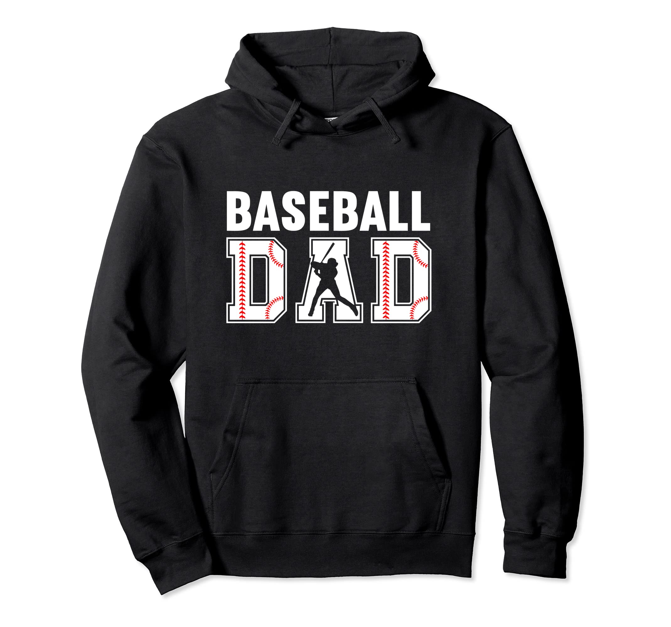 Baseball Dad Baseball Players Dad Fathers Hoodie - Streetwear Style Unisex - T-Shirt, Sweatshirt, Hoodie