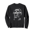 Funny Gamer Y2K Easter Island Moai Sweatshirt - Fun Novelty Design Unisex - T-Shirt, Sweatshirt, Hoodie
