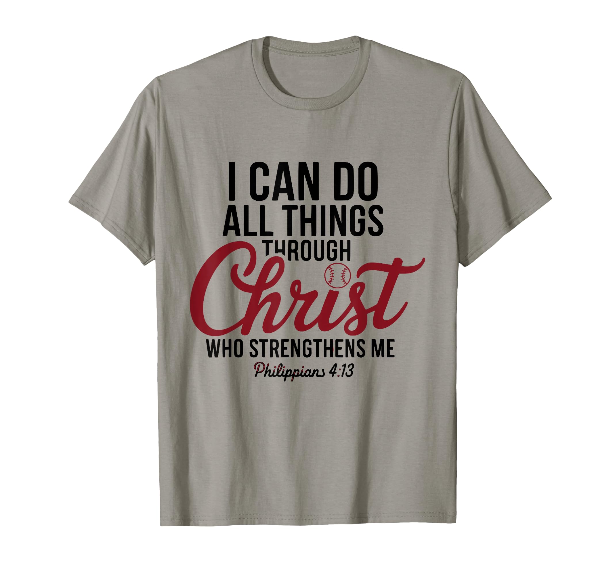 Baseball Player Christian Sports T-Shirt - Casual Everyday Wear Men Women - T-Shirt, Sweatshirt, Hoodie