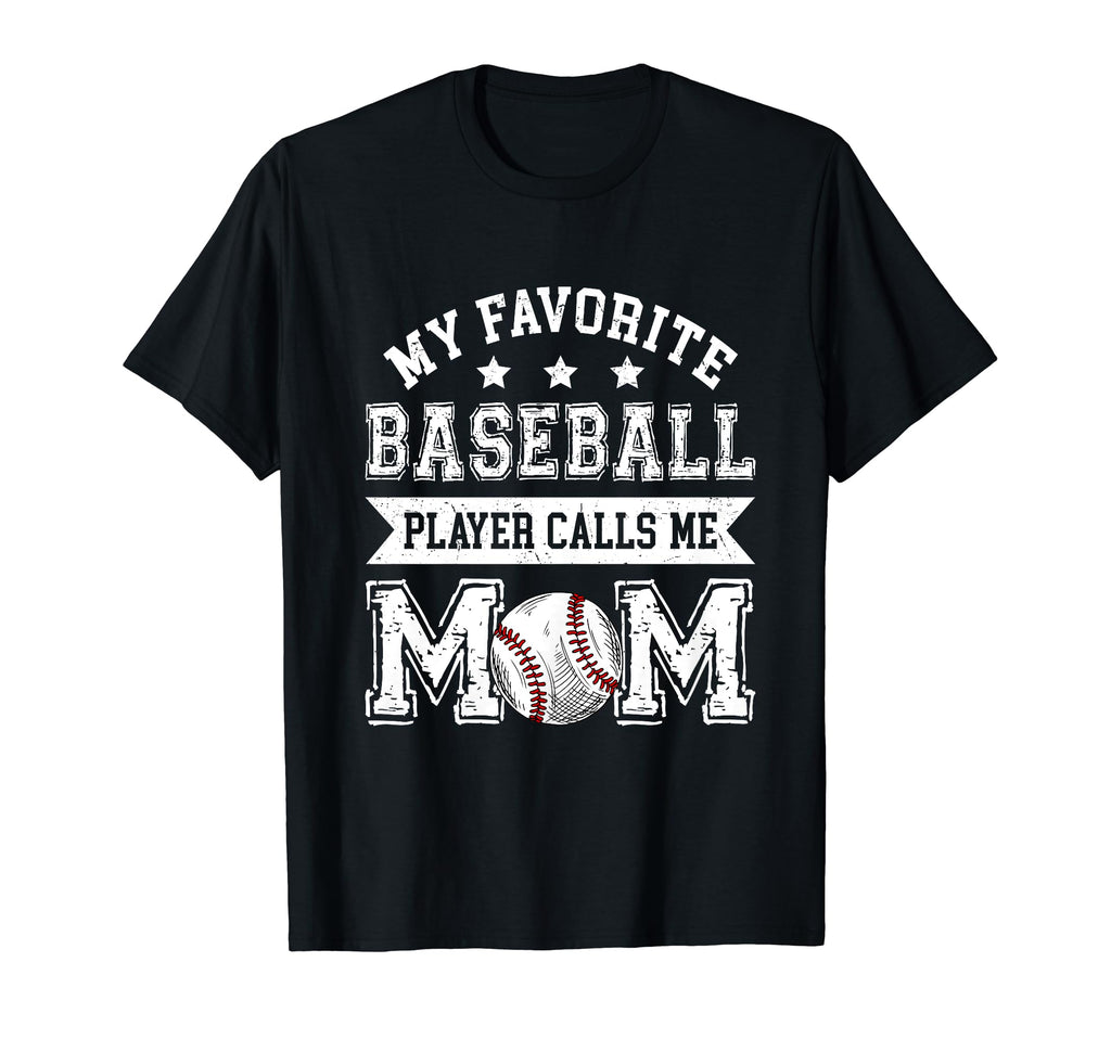 Baseball Mom My Favorite Baseball T-Shirt - Trendy Graphic for Adults - T-Shirt, Sweatshirt, Hoodie