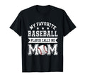 Baseball Mom My Favorite Baseball T-Shirt - Trendy Graphic for Adults - T-Shirt, Sweatshirt, Hoodie