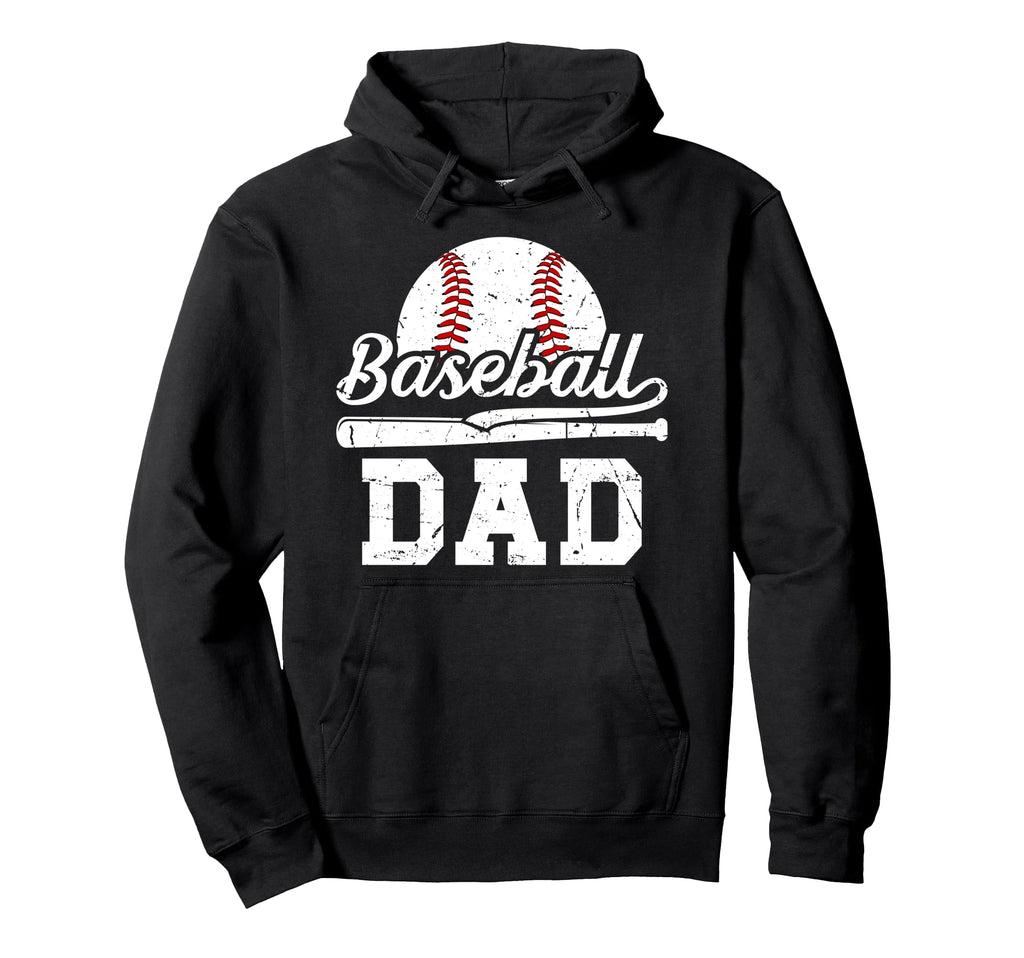 Baseball Dad Baseball Player Dad Hoodie - Casual Everyday Wear Unisex - T-Shirt, Sweatshirt, Hoodie