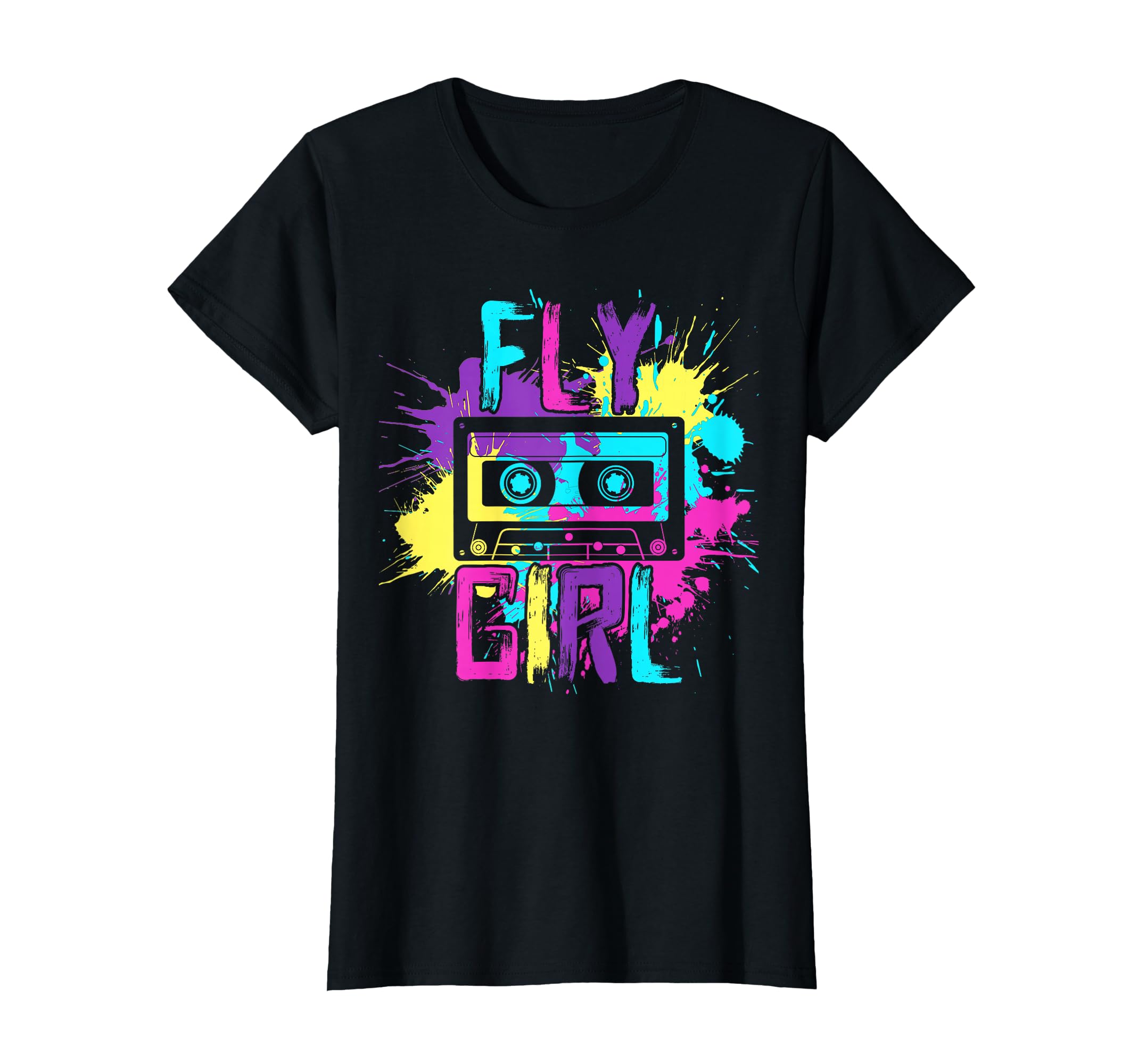 Fly Hip Hop 80S 90S Cassette B T-Shirt - Aesthetic Graphic Men Women - T-Shirt, Sweatshirt, Hoodie