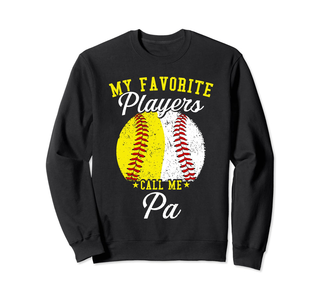 Funny My Favorite Baseball Softball Sweatshirt - Streetwear Style Unisex - T-Shirt, Sweatshirt, Hoodie