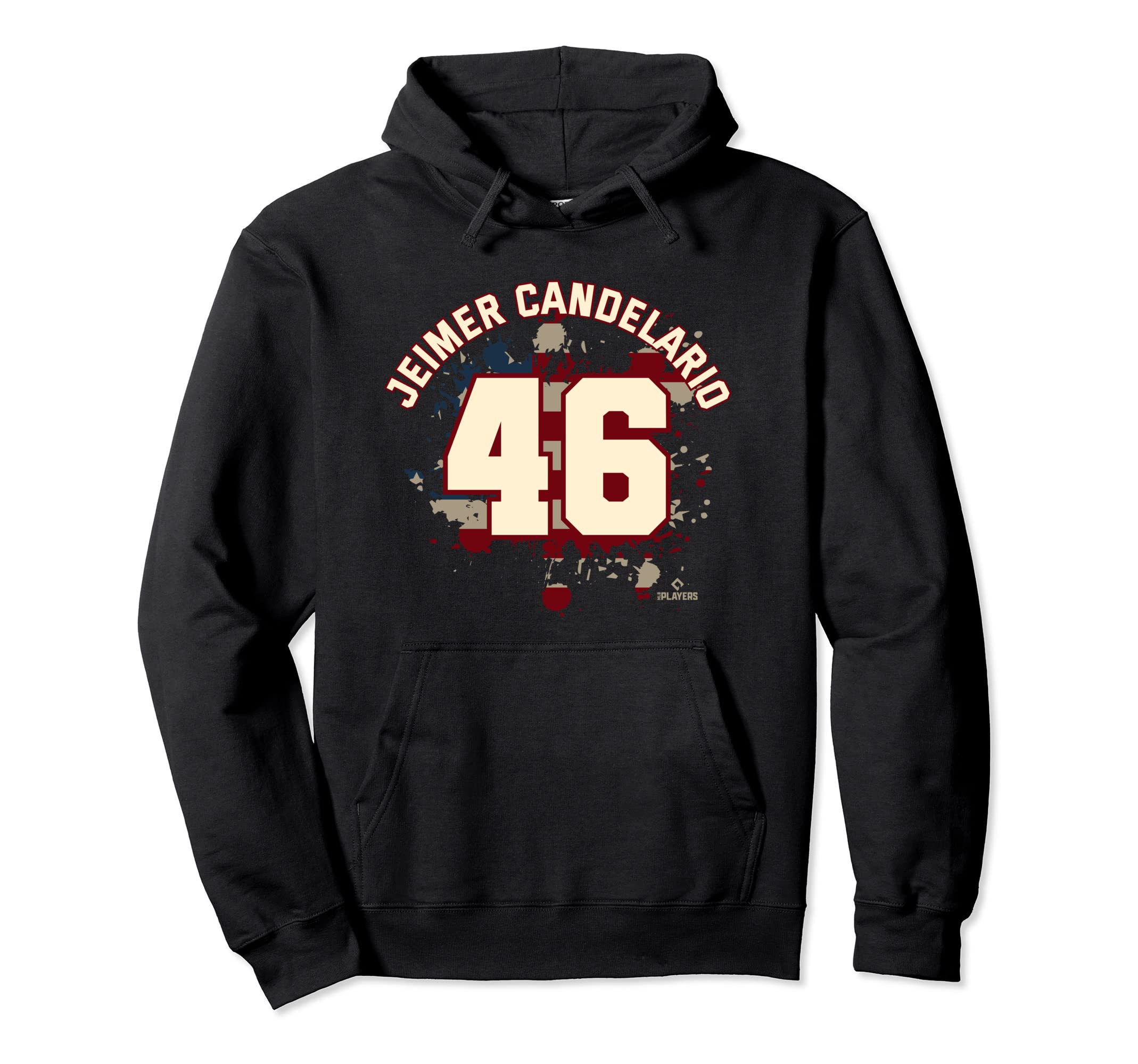 Jeimer Candelario Flag Detroit Baseball Hoodie - Novelty Apparel Men Women - T-Shirt, Sweatshirt, Hoodie