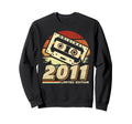 2011 Cassette Tape 15Th Birthday Sweatshirt - Streetwear Style Men Women - T-Shirt, Sweatshirt, Hoodie