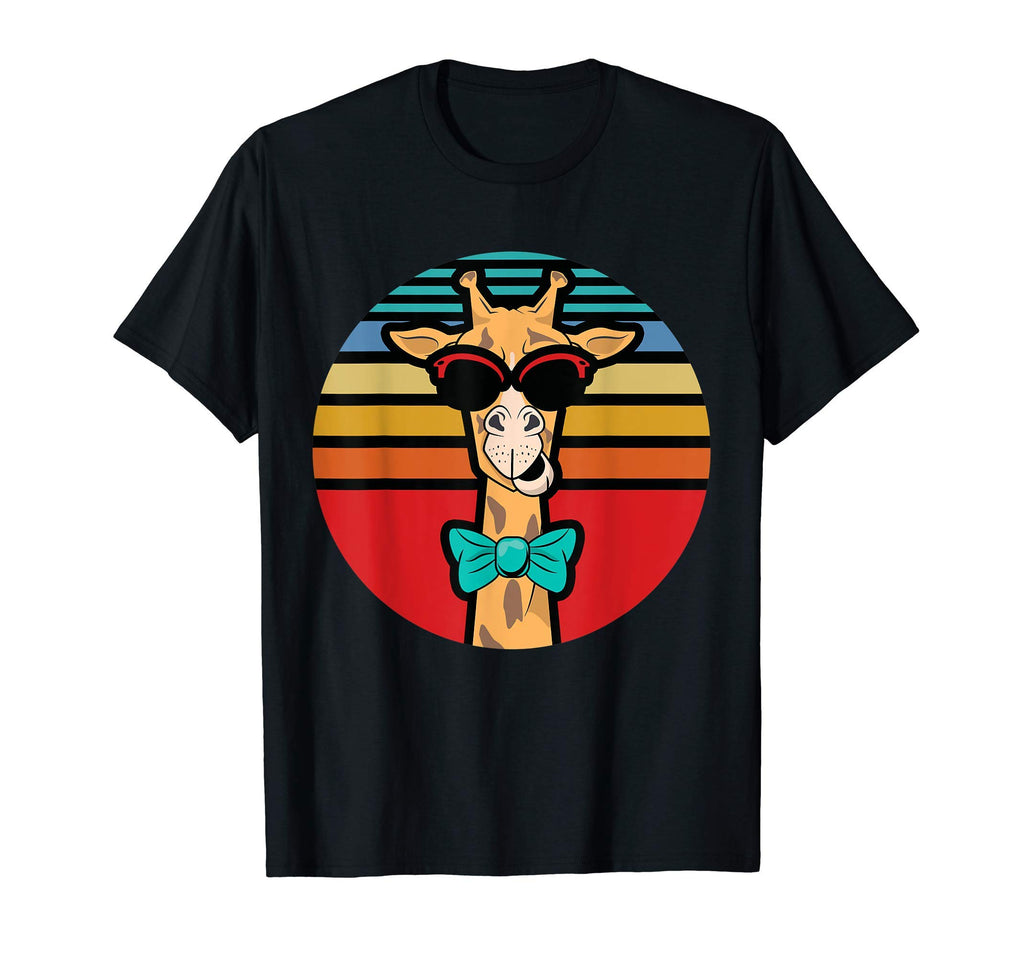 Funny Giraffe Silhouette Sunset Gift T-Shirt - Graphic Print Men Women - T-Shirt, Sweatshirt, Hoodie