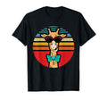 Funny Giraffe Silhouette Sunset Gift T-Shirt - Graphic Print Men Women - T-Shirt, Sweatshirt, Hoodie