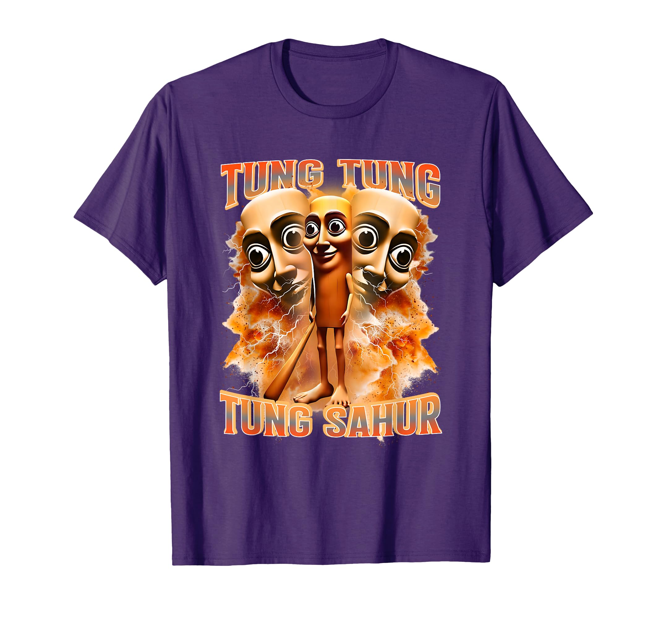 Tung Tung Tung Sahur Italian Brainrot T-Shirt - Trendy Graphic Unisex - T-Shirt, Sweatshirt, Hoodie