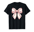 Baseball Coquette Bow T-Shirt - Minimalist Print Men Women - T-Shirt, Sweatshirt, Hoodie