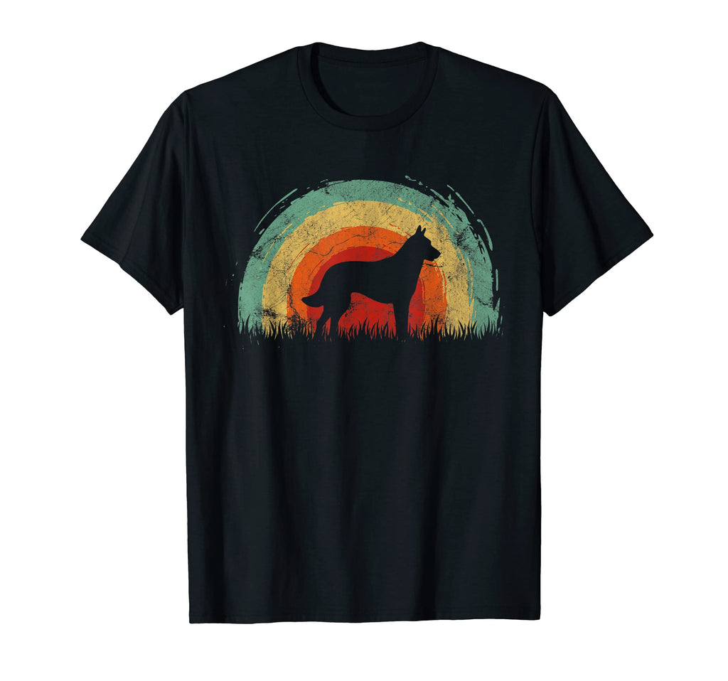 Belgian Malinois Rainbow Dog T-Shirt - Minimalist Print Men Women - T-Shirt, Sweatshirt, Hoodie