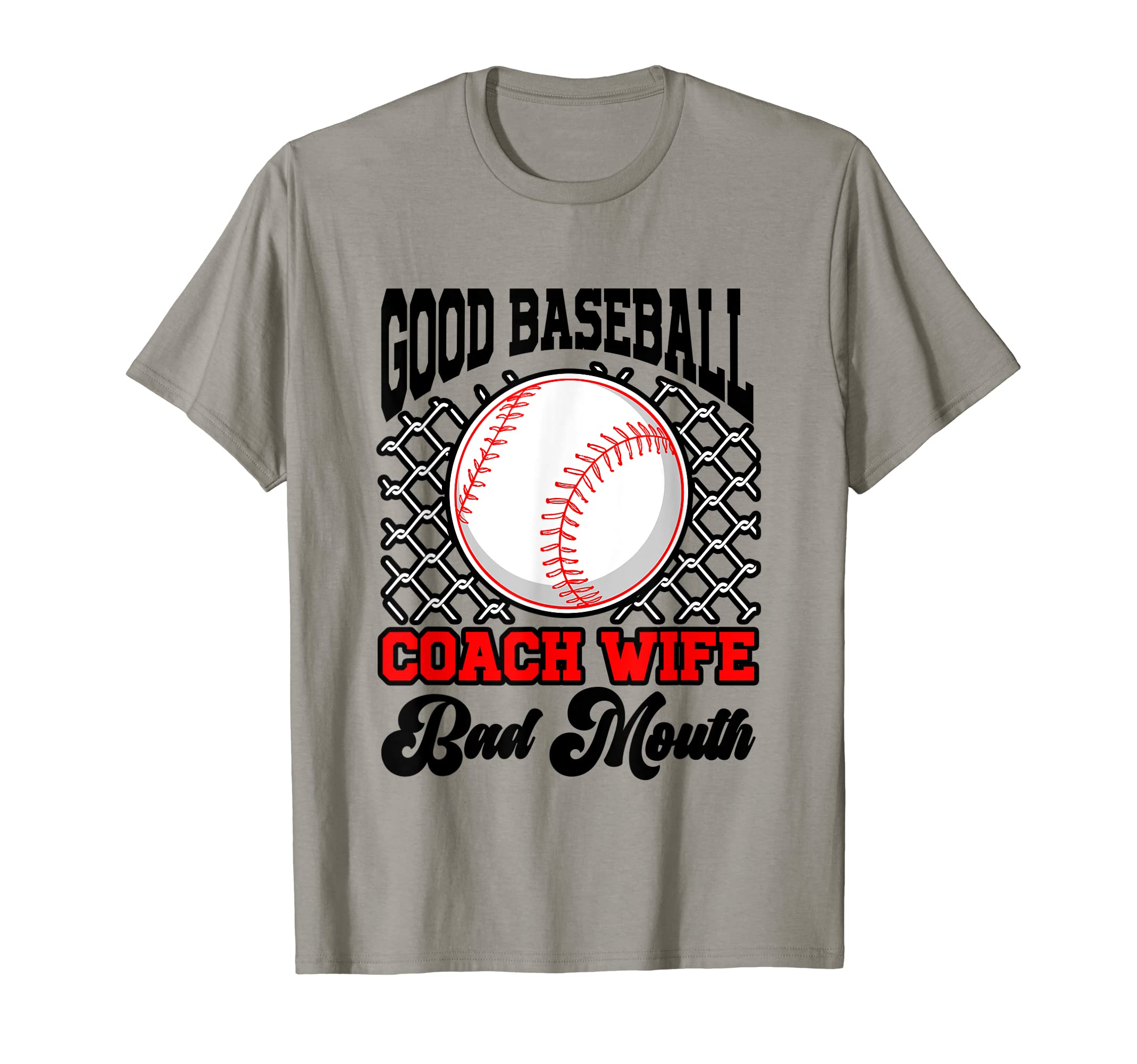 Baseball Coach Wife Professional Mom T-Shirt - Graphic Print Men Women - T-Shirt, Sweatshirt, Hoodie