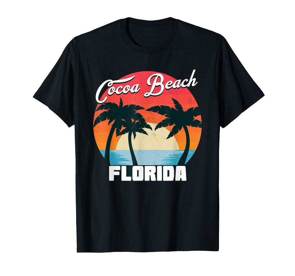 Cocoa Beach Florida Fl Beach Sunset Gifts T-Shirt - Custom Art Print Unisex - T-Shirt, Sweatshirt, Hoodie