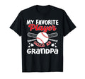 Baseball Grandpa My Favorite Player T-Shirt - Streetwear Style for Adults - T-Shirt, Sweatshirt, Hoodie