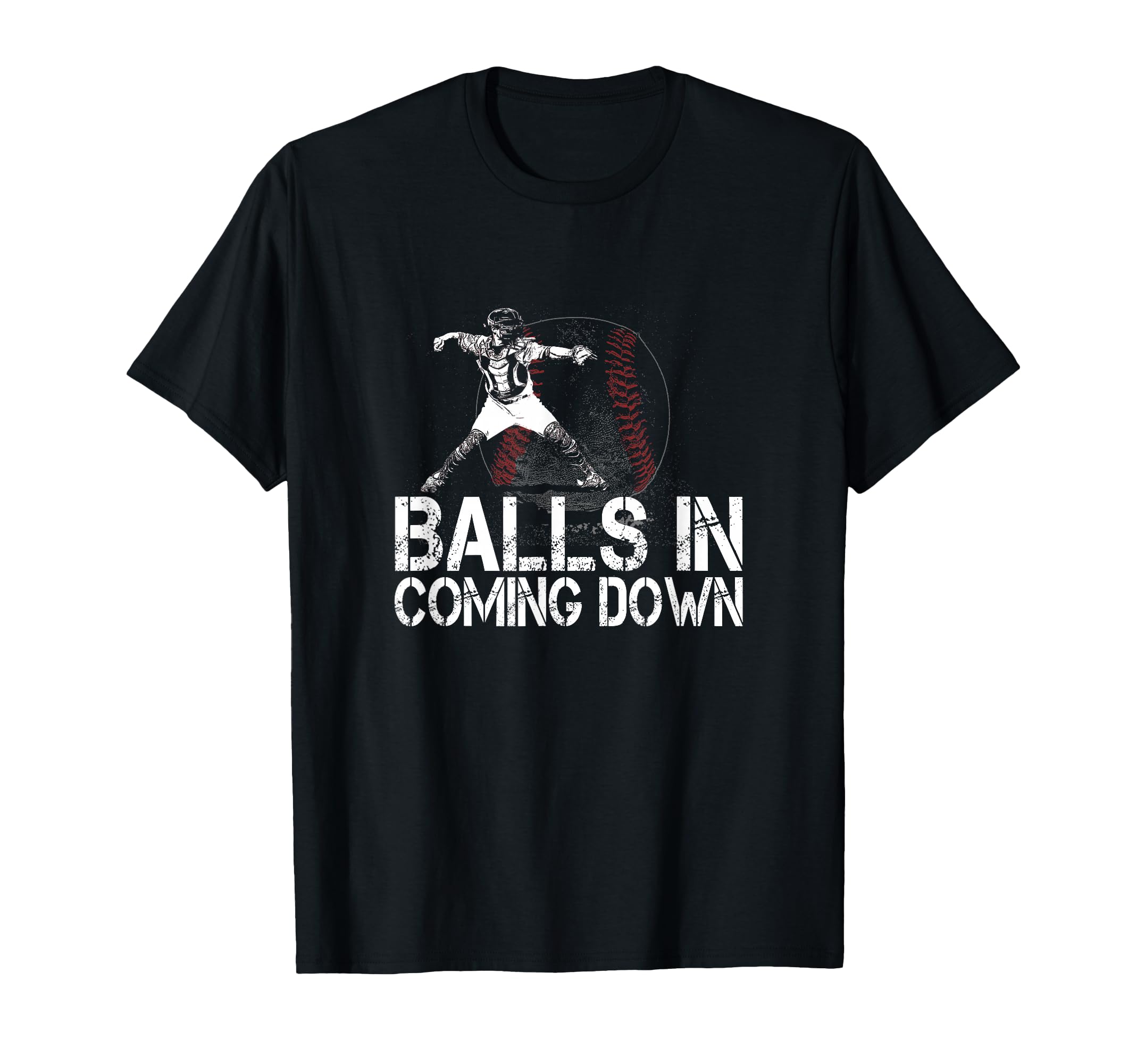 Baseball Catcher Softball Catcher T-Shirt - Unique Graphic Men Women - T-Shirt, Sweatshirt, Hoodie