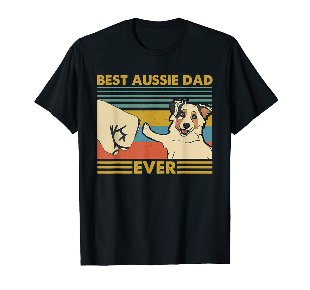 Best Aussie Dad Ever Sunset T-Shirt - Custom Art Print for Adults - T-Shirt, Sweatshirt, Hoodie