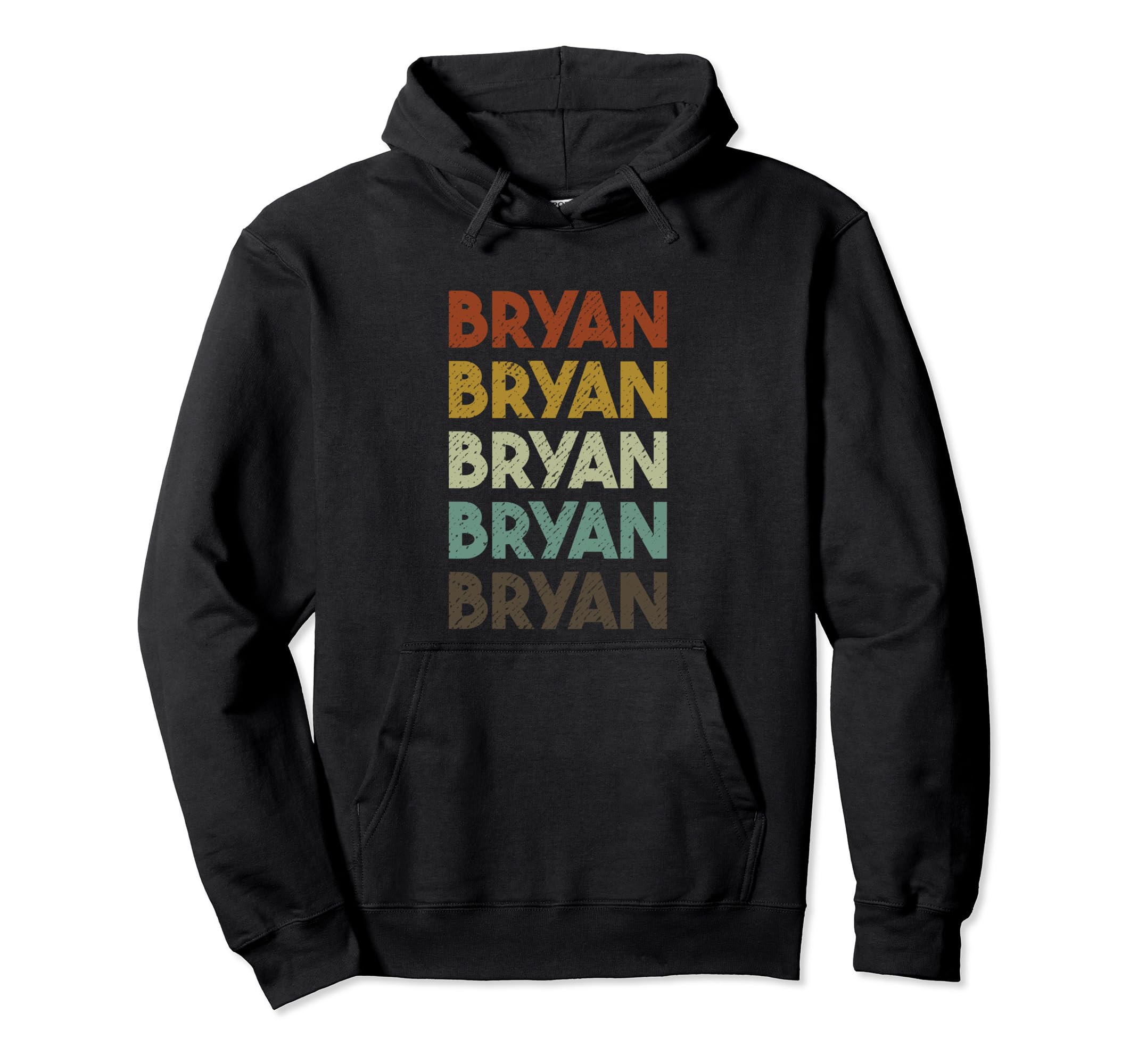 Bryan Distressed Hoodie - Fun Novelty Design Men Women - T-Shirt, Sweatshirt, Hoodie