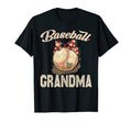 Softball Baseball Grandma Leopard T-Shirt - Minimalist Print for Adults - T-Shirt, Sweatshirt, Hoodie