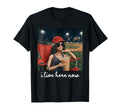I Live Here Now Funny Ballfield T-Shirt - Fun Novelty Design Unisex - T-Shirt, Sweatshirt, Hoodie