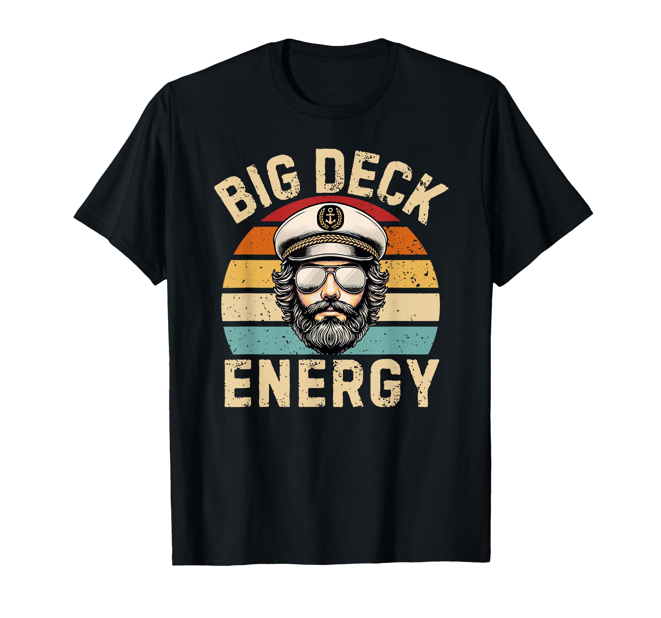 Funny Cruise Ship Captain Big Deck T-Shirt - Streetwear Style for Adults - T-Shirt, Sweatshirt, Hoodie
