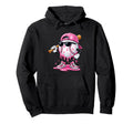 Baseball Drip Ice Cream Breast Cancer Hoodie - Graphic Print Men Women - T-Shirt, Sweatshirt, Hoodie