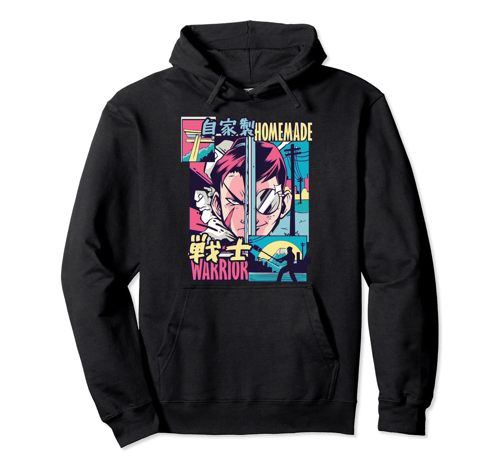 90S Vaporwave Aesthetic Japanese Anime Hoodie - Aesthetic Graphic Men Women - T-Shirt, Sweatshirt, Hoodie