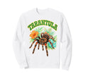 Tarantula Groovy Floral Tarantula Sweatshirt - Minimalist Print Unisex - T-Shirt, Sweatshirt, Hoodie