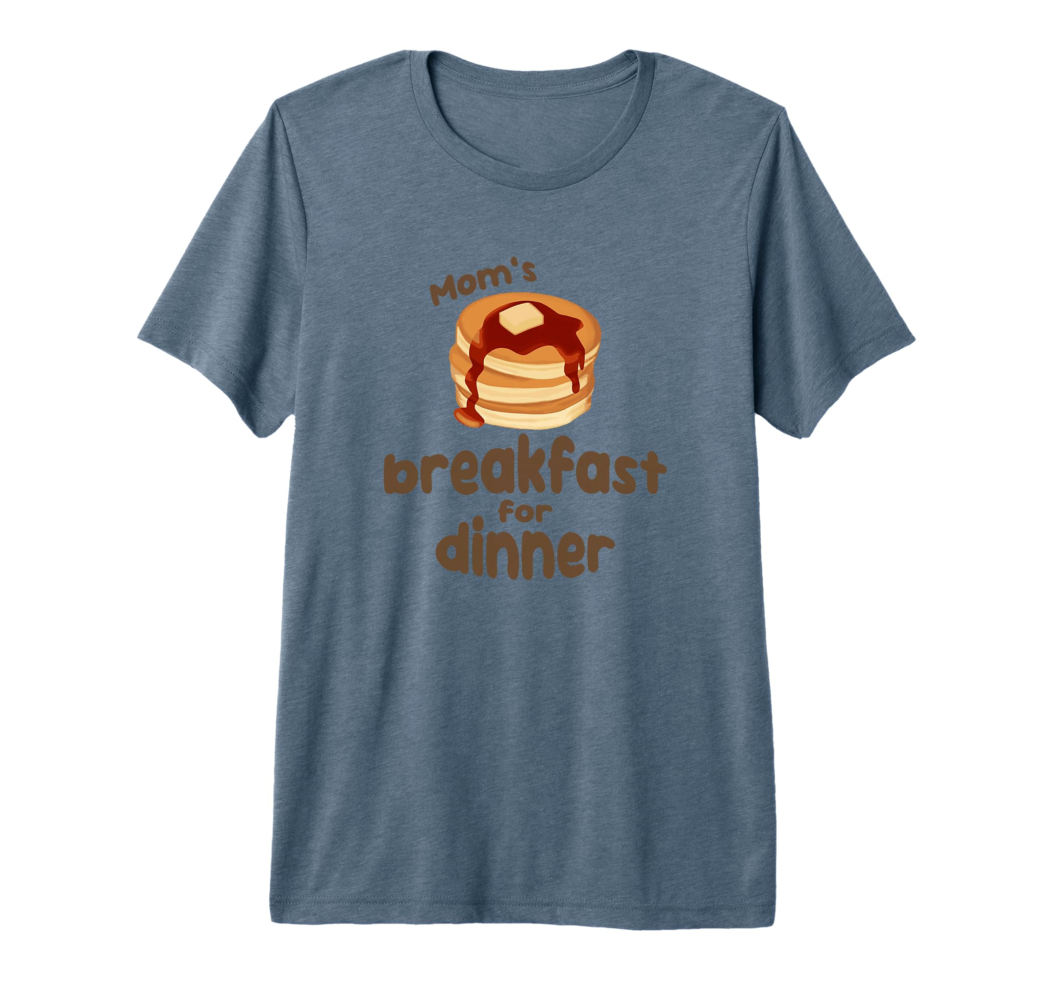 Moms Breakfast Dinner Pancakes Diner Tri T-Shirt - Graphic Print Men Women - T-Shirt, Sweatshirt, Hoodie