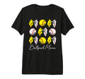 Ballpark Mama Coquette Softball T-Shirt - Minimalist Print for Adults - T-Shirt, Sweatshirt, Hoodie