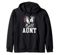 Ball Aunt Heart Baseball Soccer Ball T-Shirt - Novelty Apparel for Adults - T-Shirt, Sweatshirt, Hoodie
