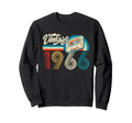 1966 60Th Birthday Cassette Tape 60 Sweatshirt - Aesthetic Graphic Unisex - T-Shirt, Sweatshirt, Hoodie