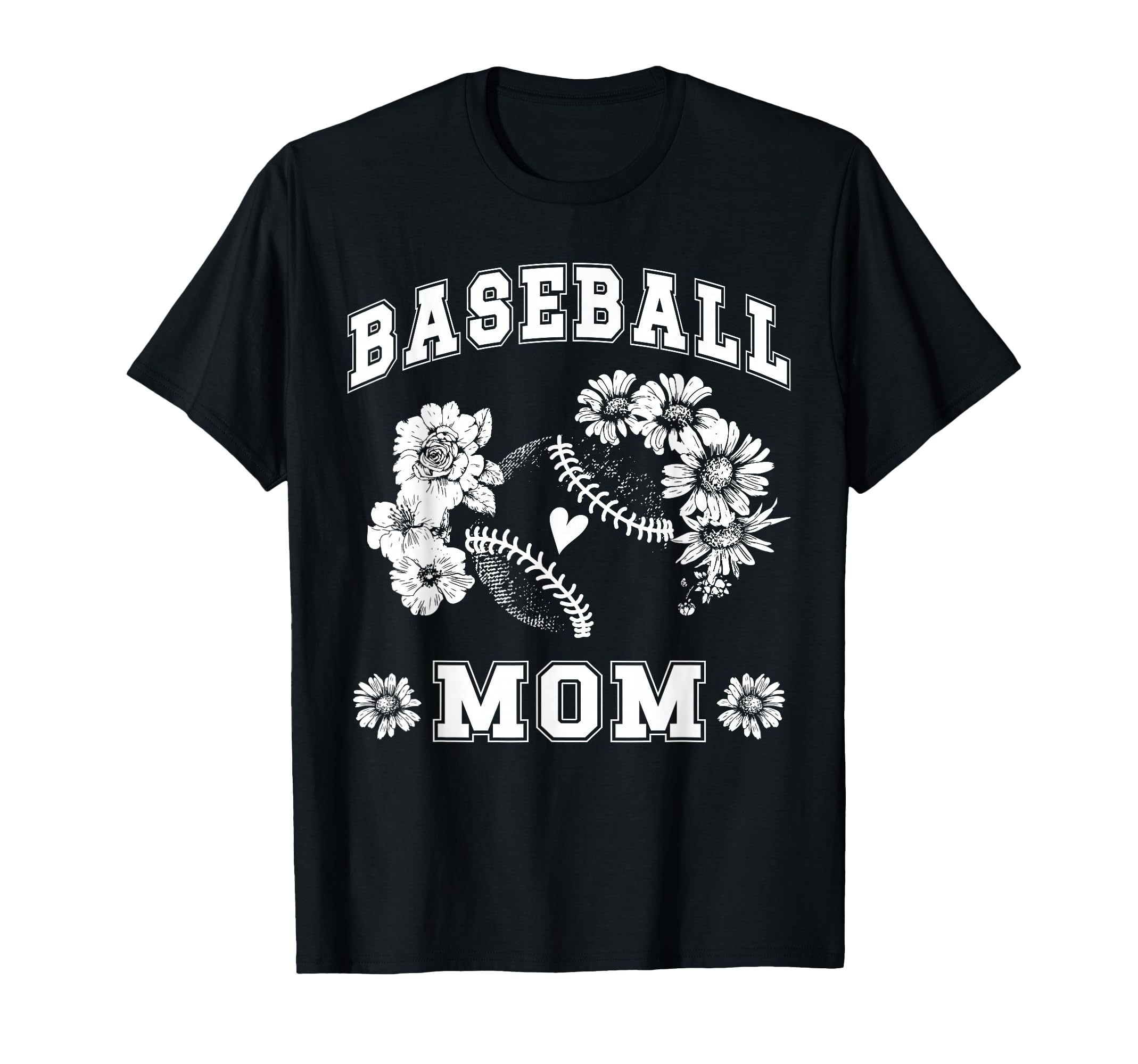 Proud Baseball Mom T-Shirt - Custom Art Print Men Women - T-Shirt, Sweatshirt, Hoodie