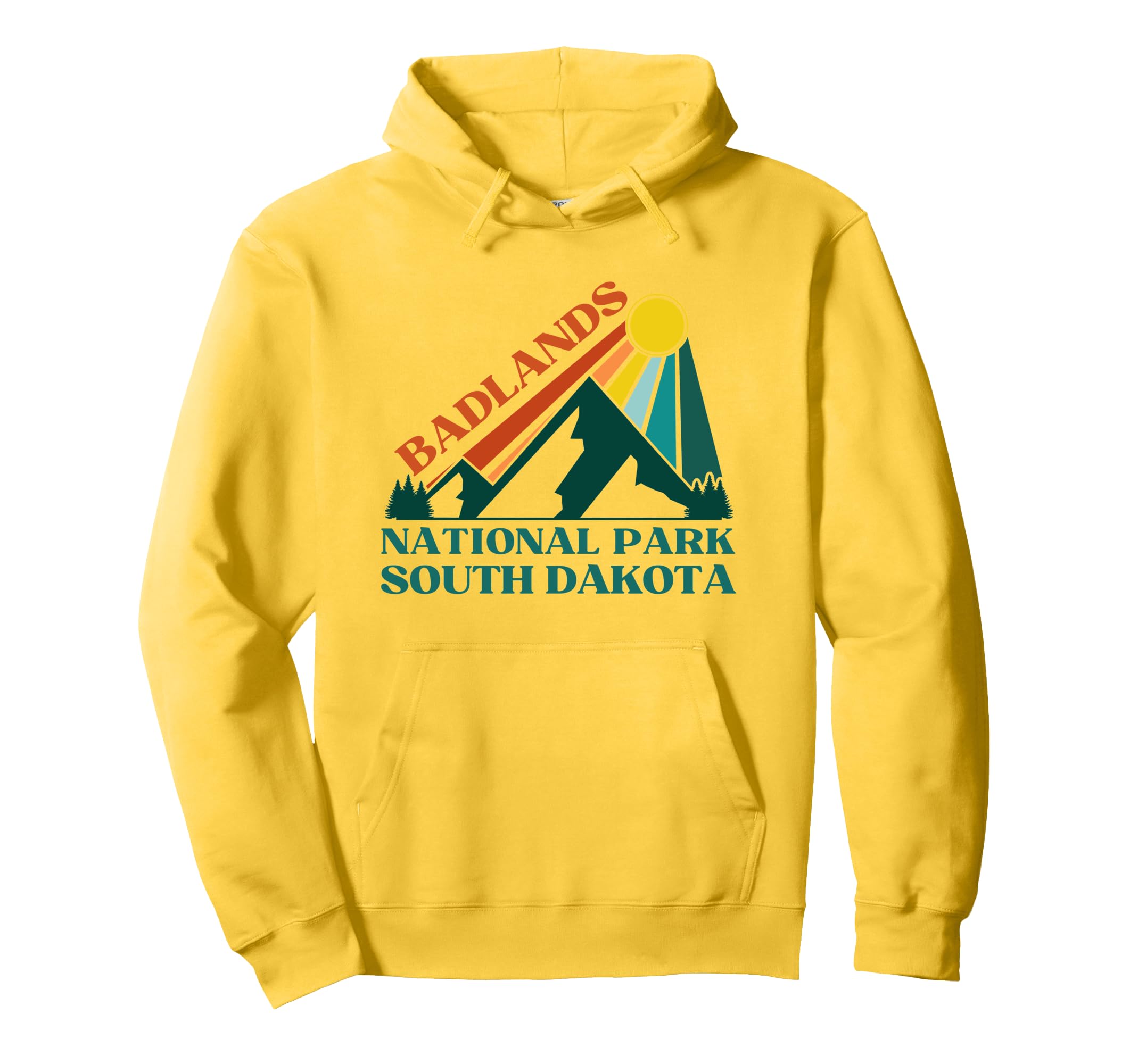Badlands National Park South Dakota Hoodie - Aesthetic Graphic for Adults - T-Shirt, Sweatshirt, Hoodie