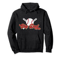 Baseball Step Dad Baseball Player Hoodie - Custom Art Print for Adults - T-Shirt, Sweatshirt, Hoodie